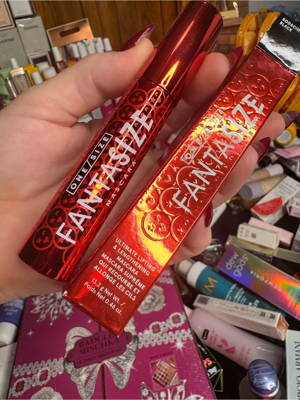 ONE SIZE Fantasize Mascara in Bodacious Black - full size